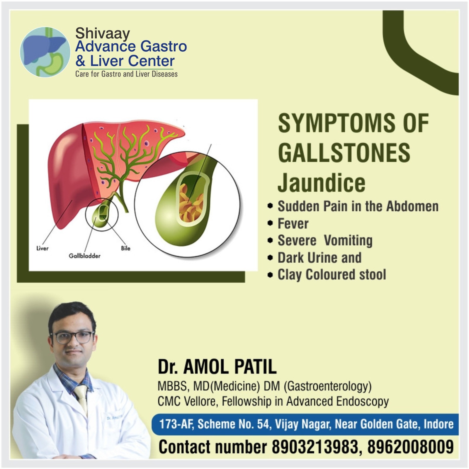 Top 5 Doctor for Gallstone Treatment in Indore